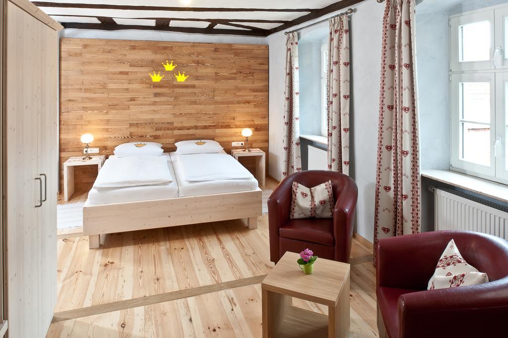 Hotel & Brauereigasthof Drei Kronen Memmelsdorf Rum bild